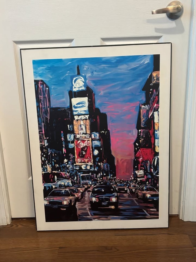 David Wilson Times Square Wall Art Print