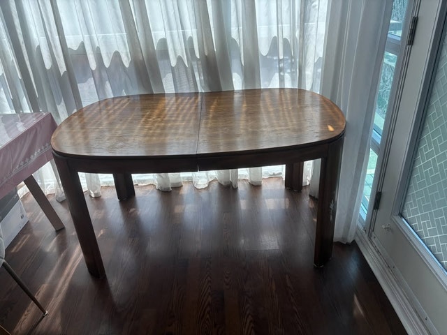 Solid Wood Drop Leaf Dining Table