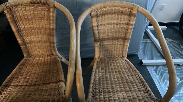 Rattan Armchairs
