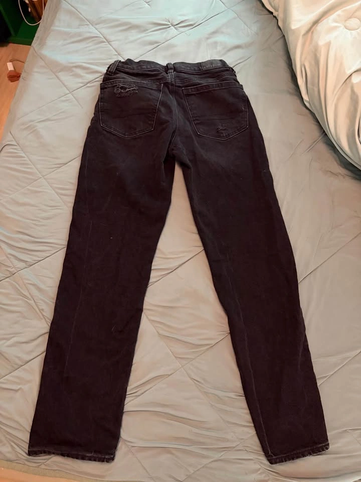 black american eagle jeans size 00 - photo 2