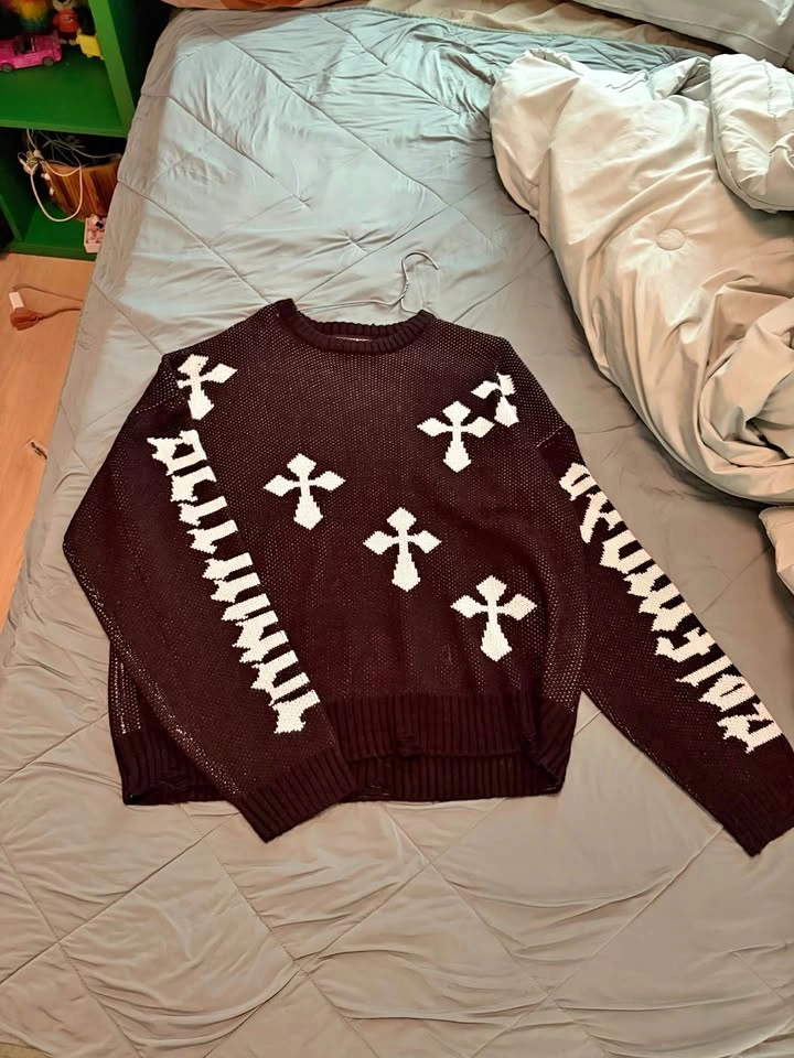 cross sweater