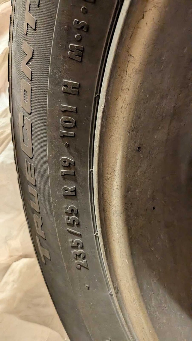 Set of 4 Hyundai OEM 19” Alloy Rims + Continental Tires - photo 3