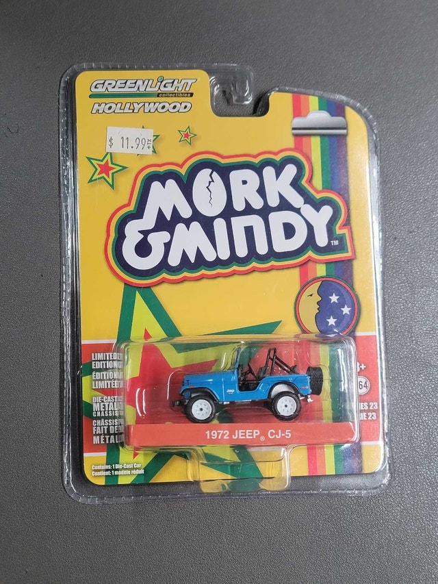 GreenLight Mork & Mindy 1972 Jeep CJ-5