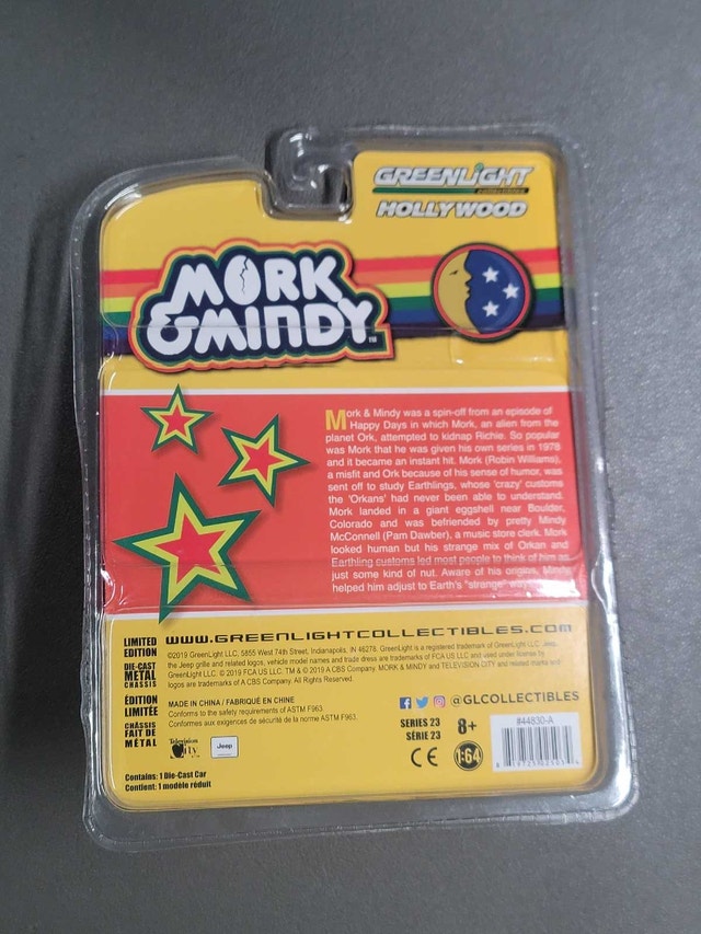 GreenLight Mork & Mindy 1972 Jeep CJ-5 - photo 2
