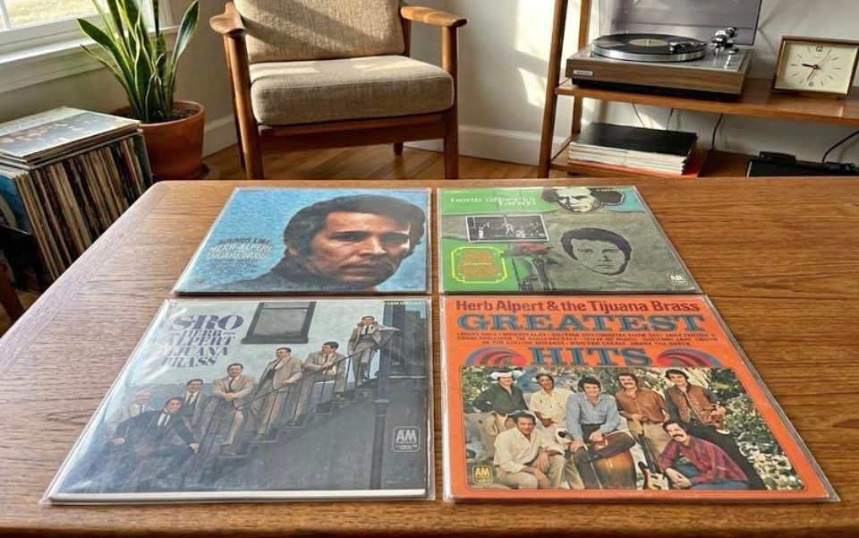 Herb Alpert & The Tijuana Brass Vinyl Record Lot (4 LPs)