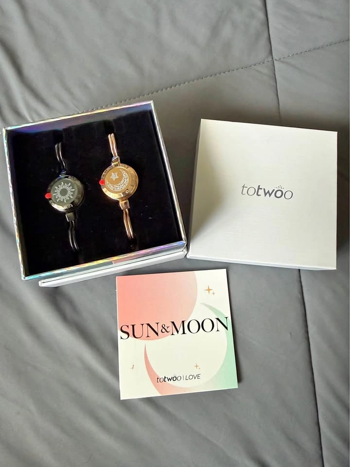 Sun and Moon Smart Bracelets • Long Distance Touch Bracelets