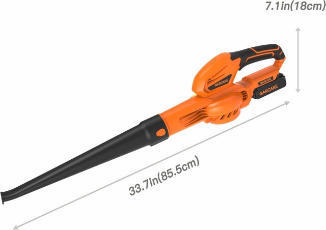 cordless leaf blower - photo 2