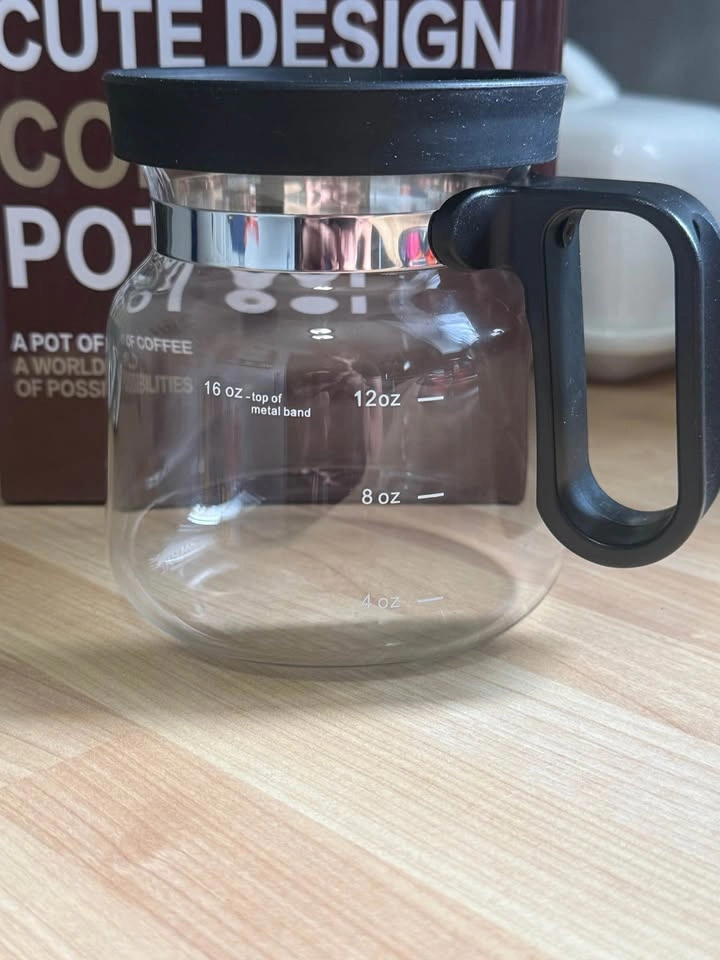 Coffee Mug with Lid - Charming Little Coffee Pot • 16oz - BNIB