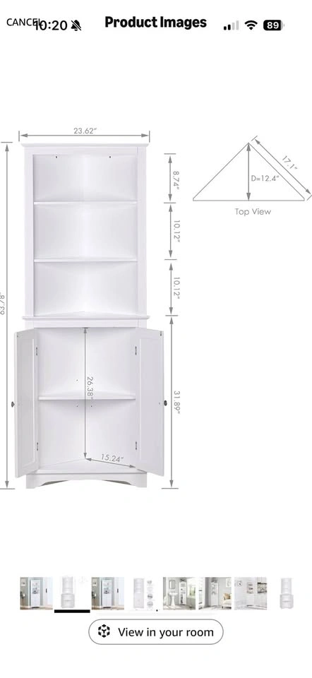 Corner Storage Cabinet - photo 3