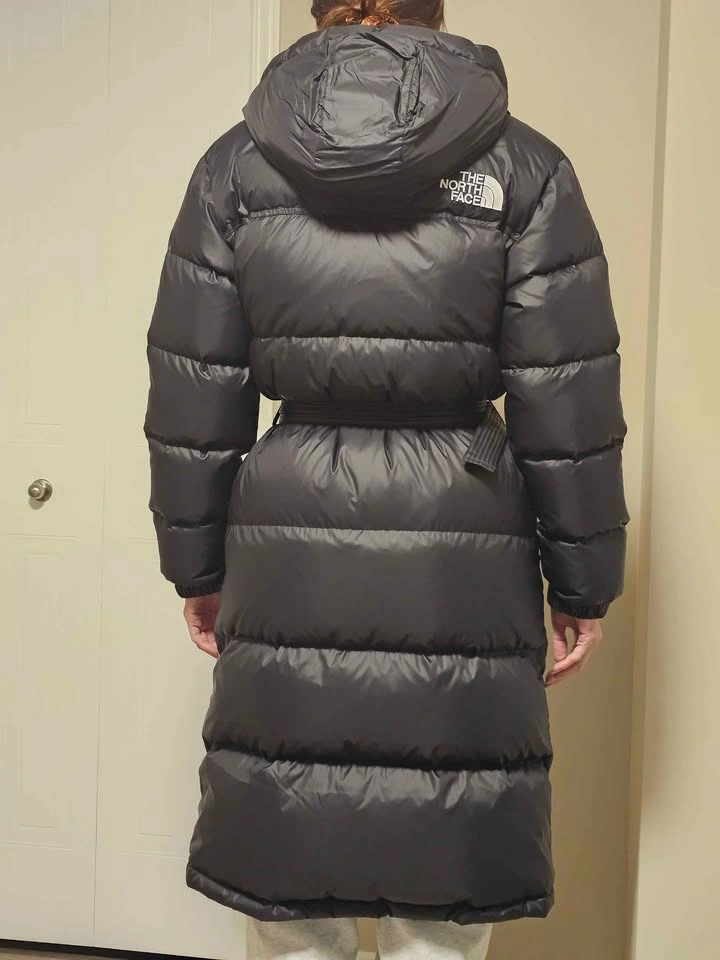 North Face Women's Nuptse Belted Jacket knee-length 700 down - S - photo 3