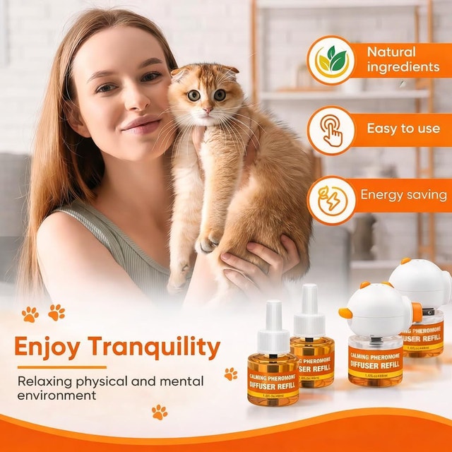 cat calming diffuser set - photo 3