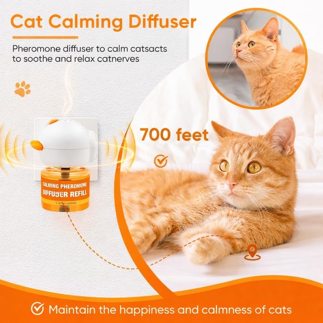 cat calming diffuser set - photo 4