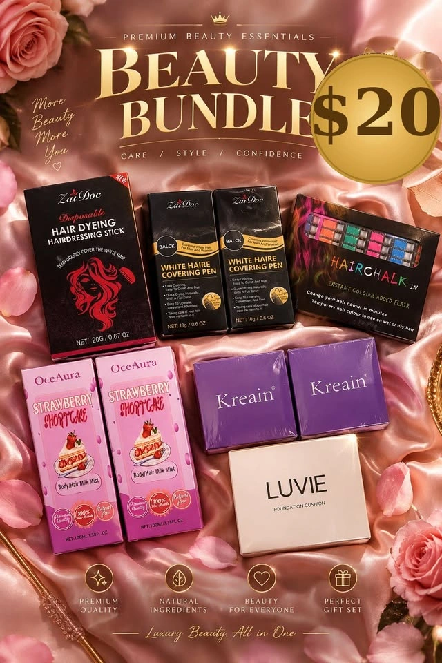 Beauty & Personal Care Bundle – 6 Items