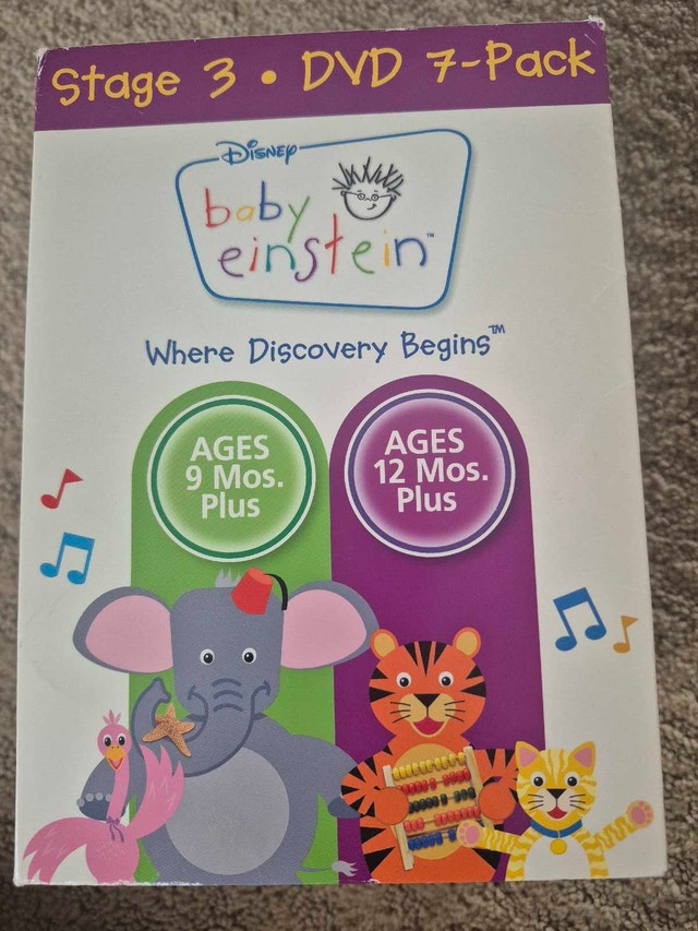 Baby Einstein set of 7 learning DVDs