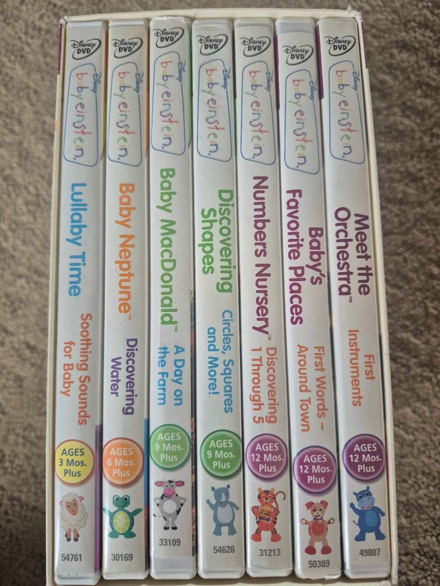 Baby Einstein set of 7 learning DVDs - photo 3