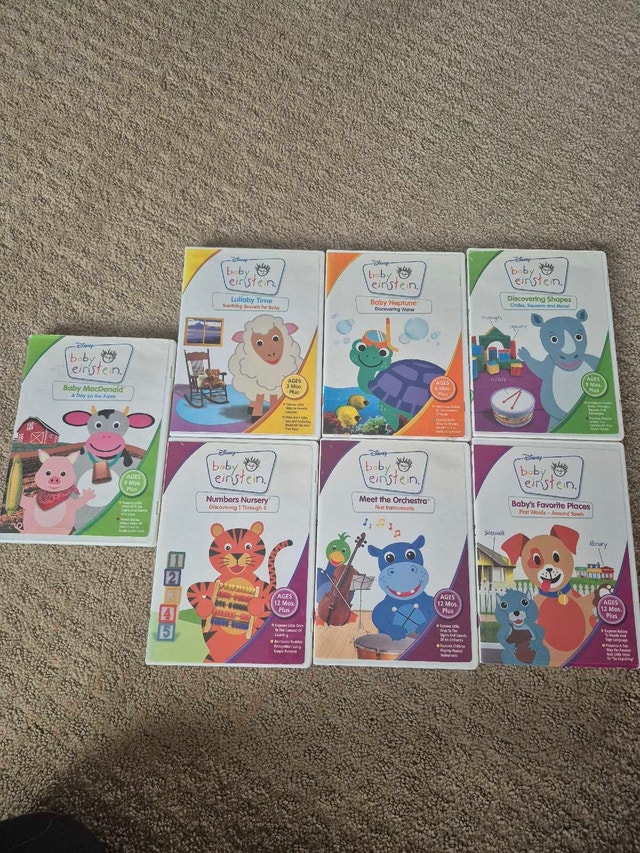 Baby Einstein set of 7 learning DVDs - photo 4