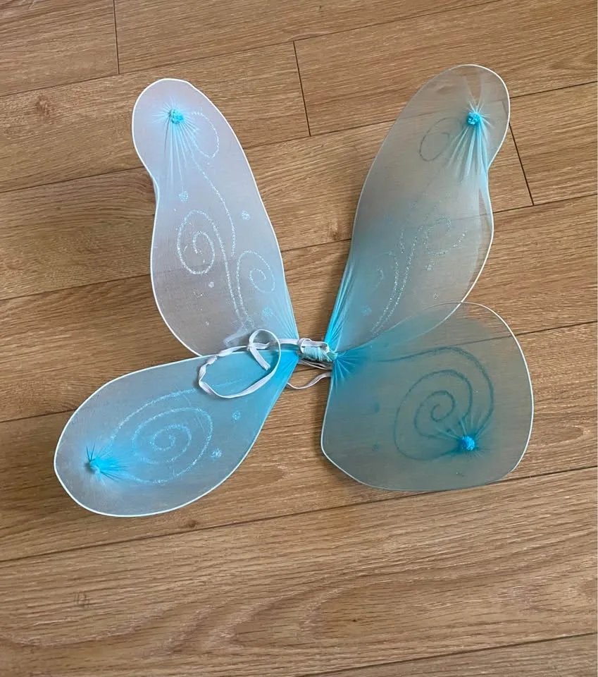 Children  ’s Fairy Dress-Up Costume Accessories – Blue & Green Set - photo 4