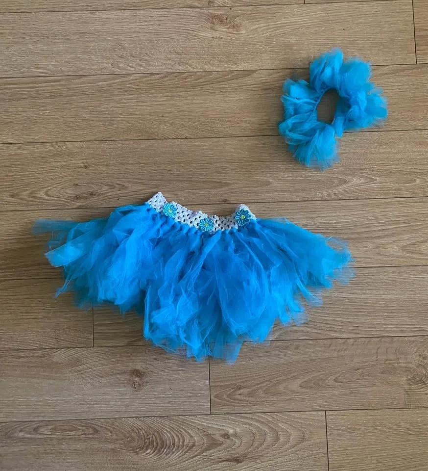 Children’s Fairy Dress-Up Costume Accessories – Blue & Green Set - photo 5