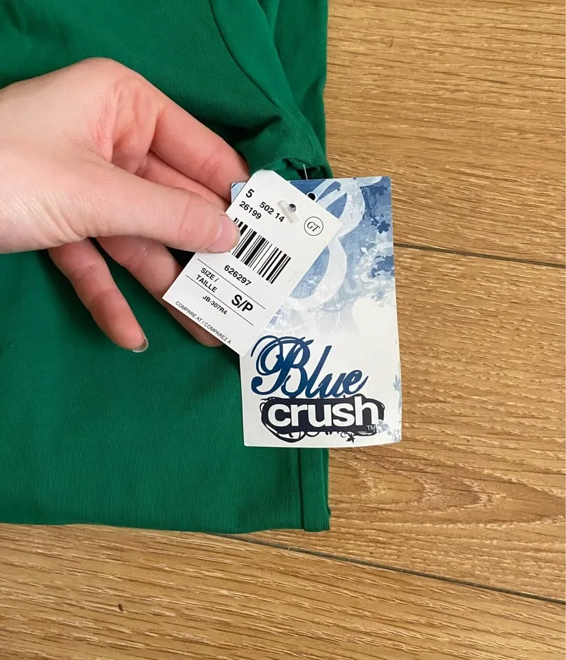 Blue Crush Long-Sleeve Turtleneck Tops — Size Small - photo 3