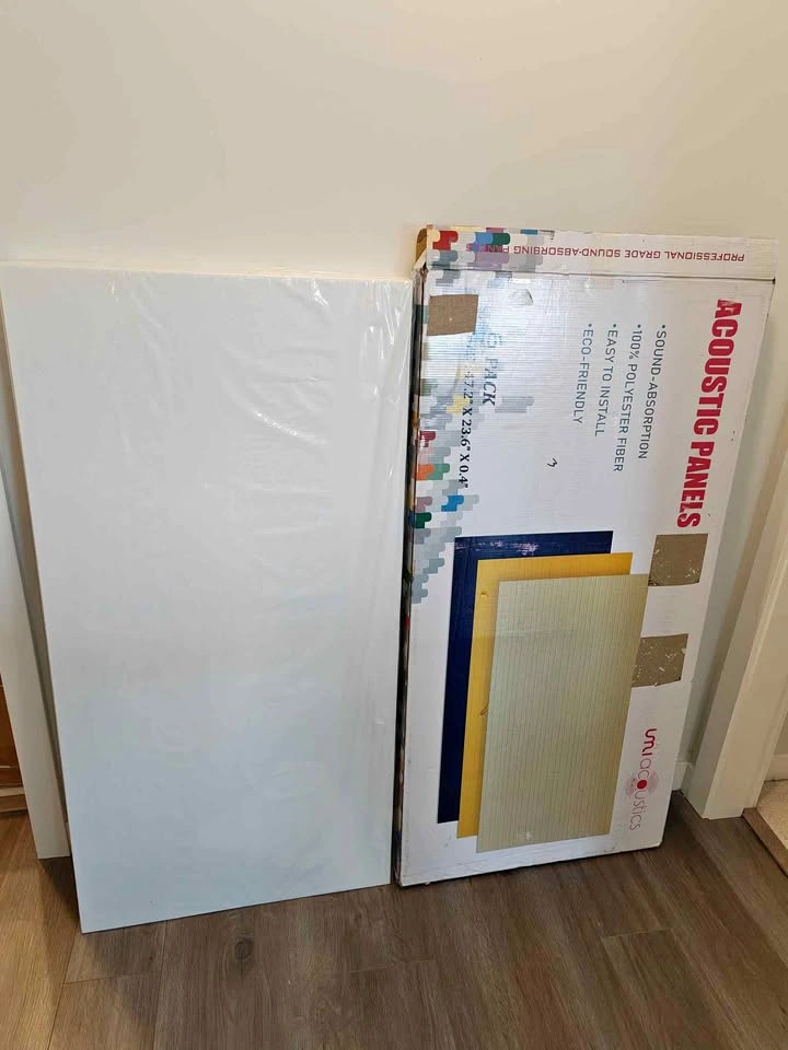 UMIACOUSTICS 6 Pack Acoustic Panels white
