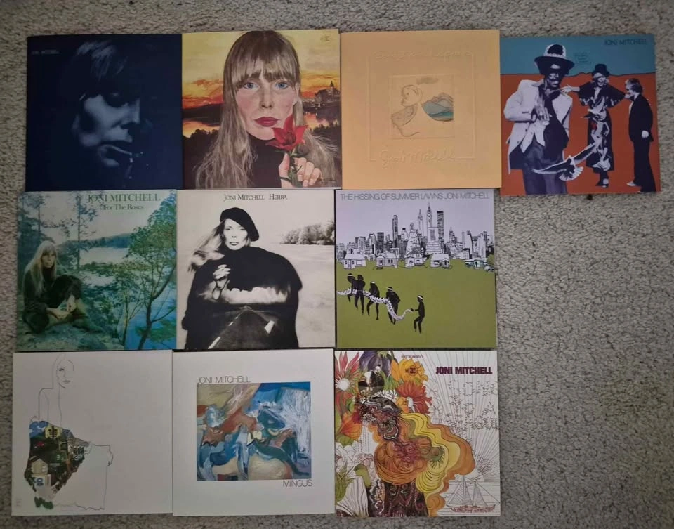 Joni Mitchell The Studio Albums 1968-1979 Box Set, 10 CDs - photo 2