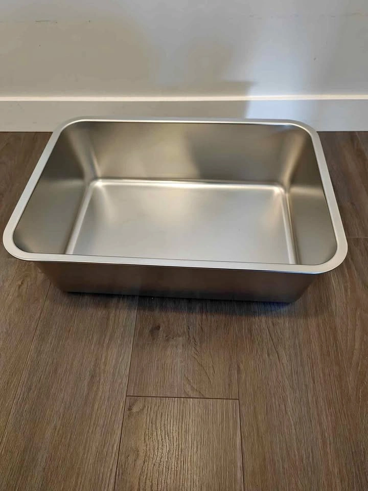 Stainless Steel Litter Box 19.5"x13.5" x6"