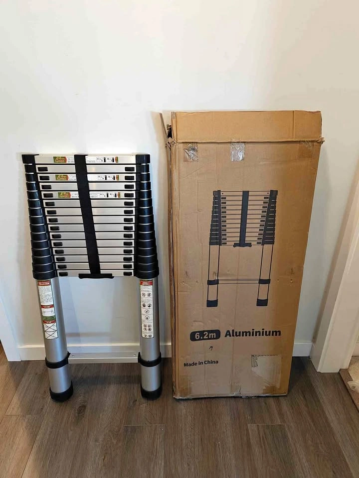 6.2m/20Ft Aluminium Telescopic Ladder