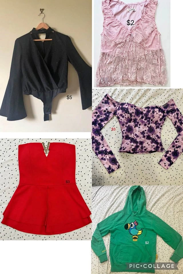 Closet clear out Misc tops size xs take all for $15
