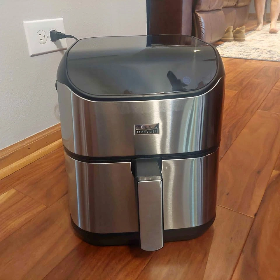 Bella 6qt Stainless Steel Air Fryer