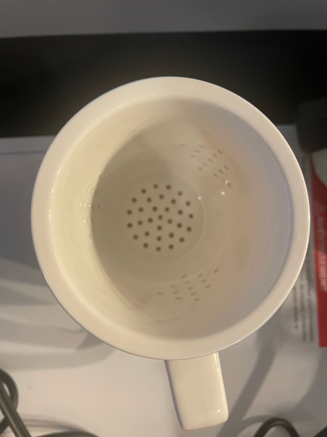 Ceramic Tea Mug with Infuser - photo 3