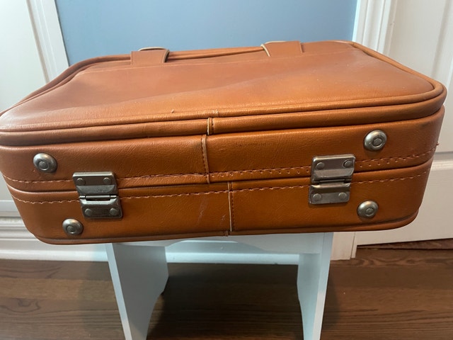 Vintage Tan Briefcase - photo 4