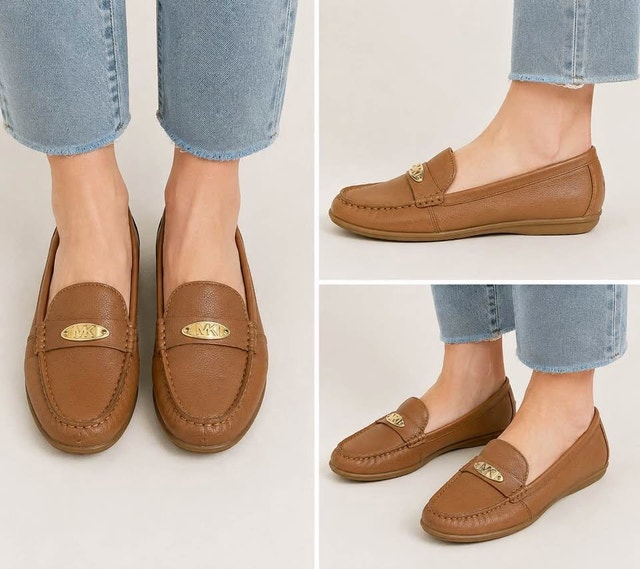 Michael Kors Brown Leather Loafers - photo 2
