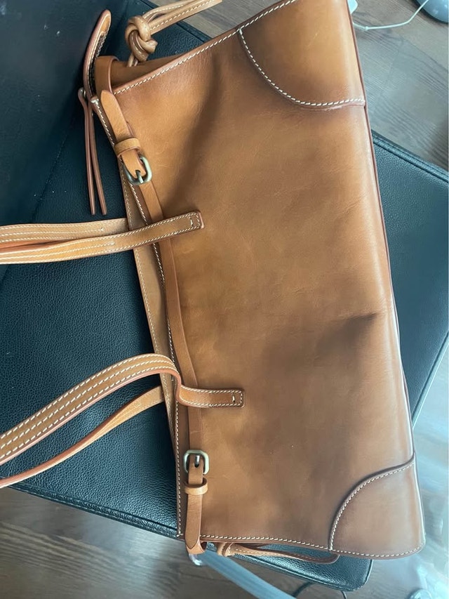 Cavalcanti Italian Leather Tote Bag - photo 2