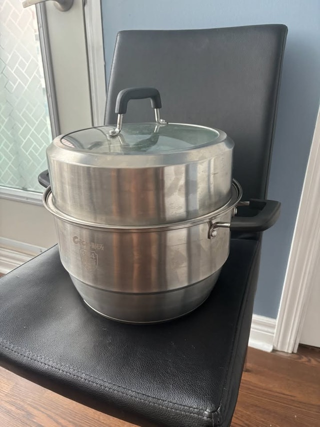 30cm Stainless Steel 304 Double Layer Steamer Pot