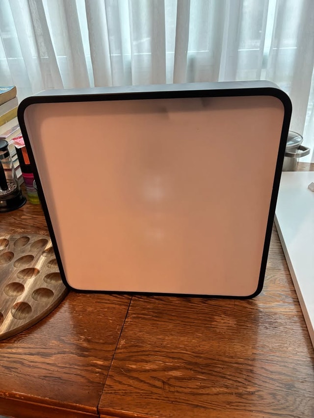 Square Acrylic Flush Mount Ceiling Light