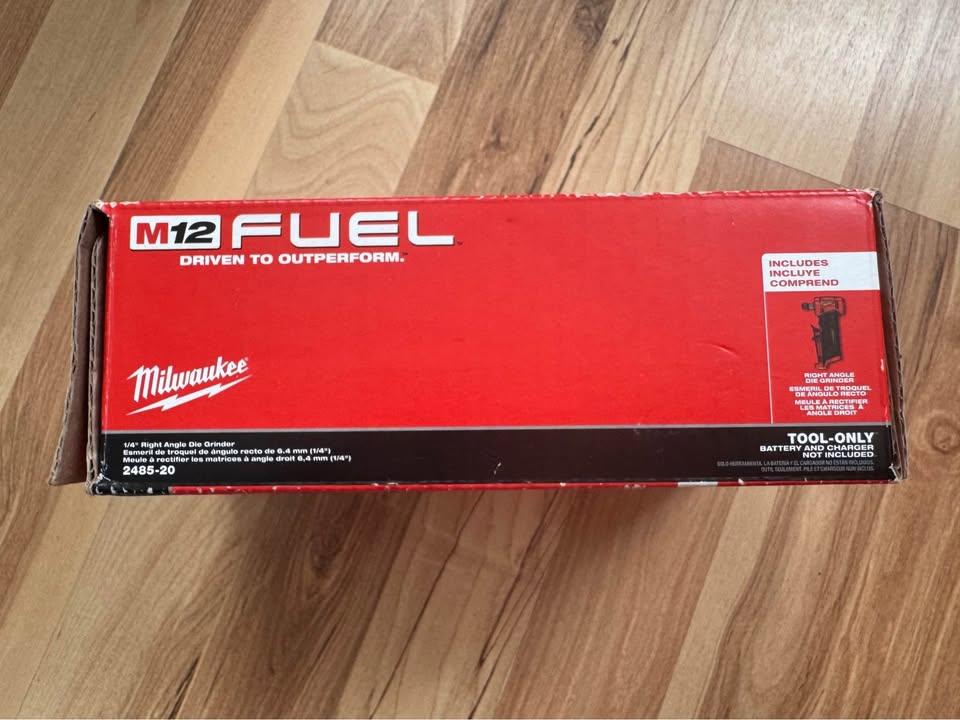 Milwaukee M12 Fuel 1/4” Right Angle Die Grinder - photo 4
