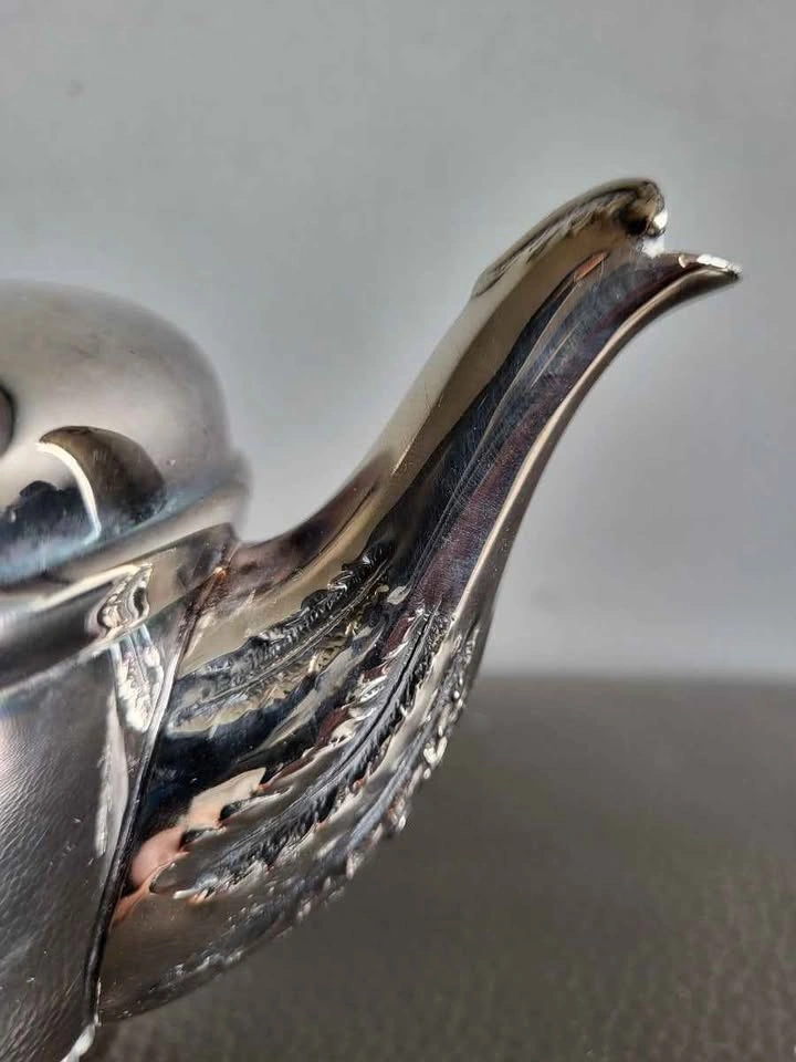 Luxurious antique Silver-Plated Tea set made in Canada - photo 5