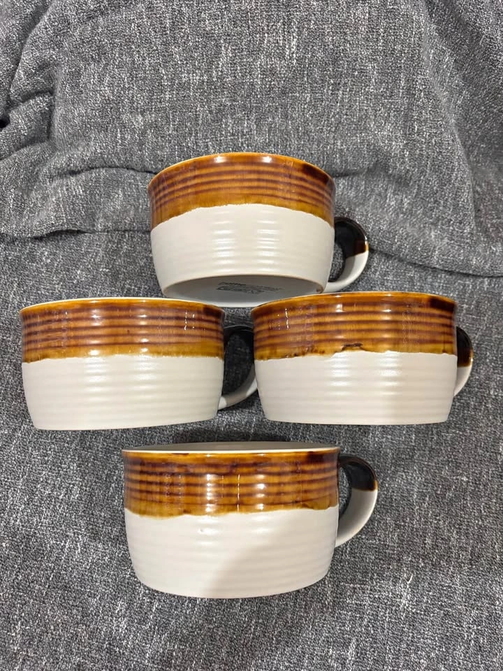 Home Essentials Stoneware French Onion Soup Bowls x 4