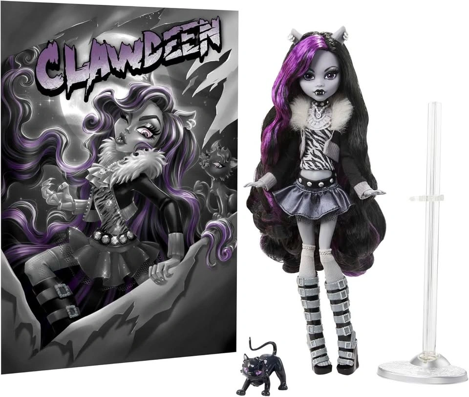 Monster High Reel Drama Clawdeen Wolf Doll - photo 2