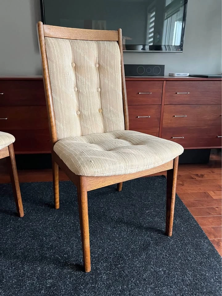 Set of 4 Mid-Century Modern Dining Chairs - Nordic Furniture - photo 4