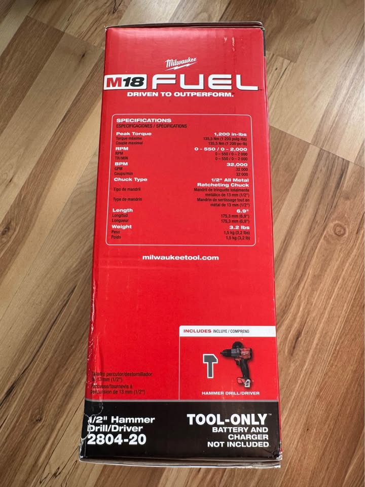 Milwaukee M18 Fuel 1/2” Hammer Drill/Driver - photo 3