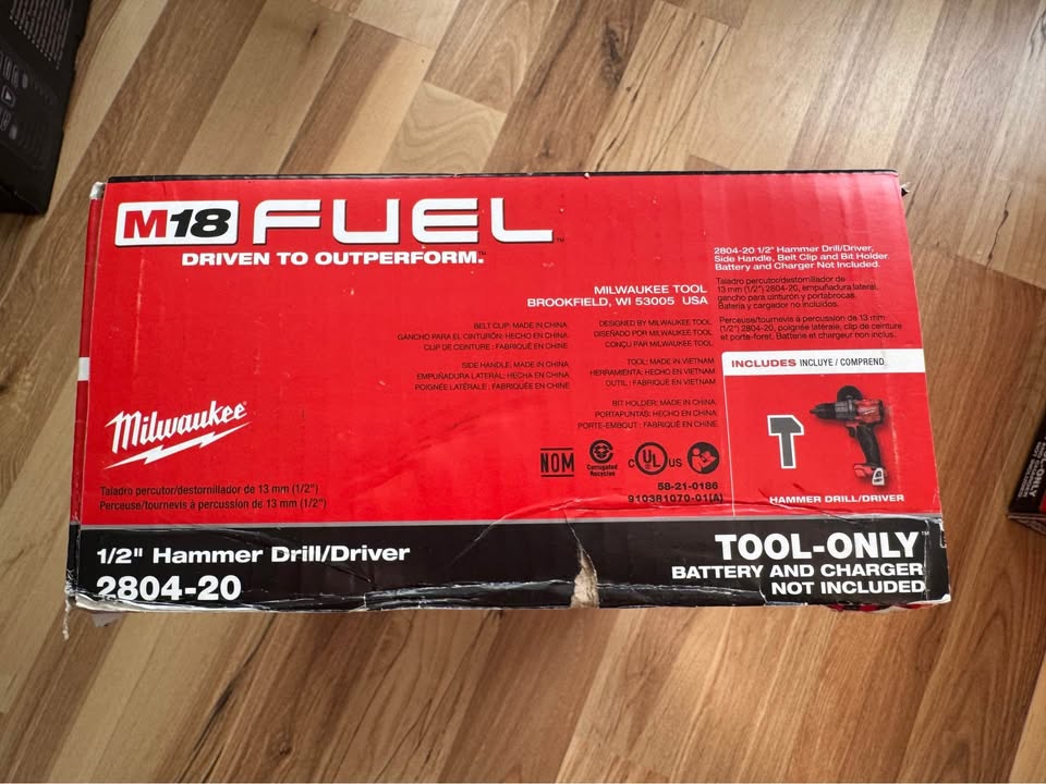 Milwaukee M18 Fuel 1/2” Hammer Drill/Driver - photo 5