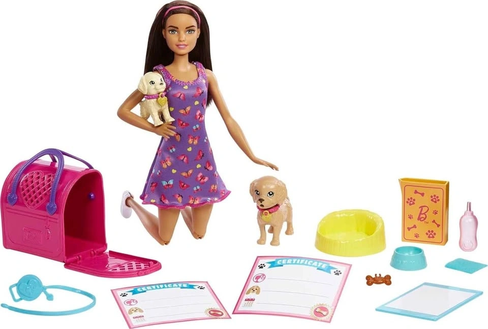 Barbie Pup Adoption Doll & Accessories Set - photo 2