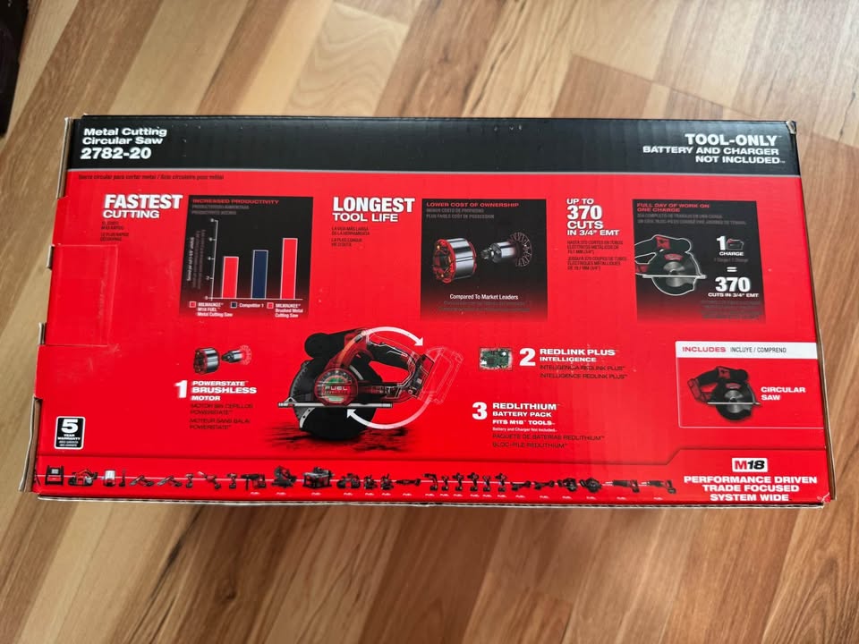 Milwaukee M18 Fuel Metal Cutting Circular Saw - photo 2