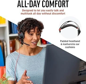 [Brand New] Poly Blackwire 5220 Wired Headset (Plantronics) - photo 4