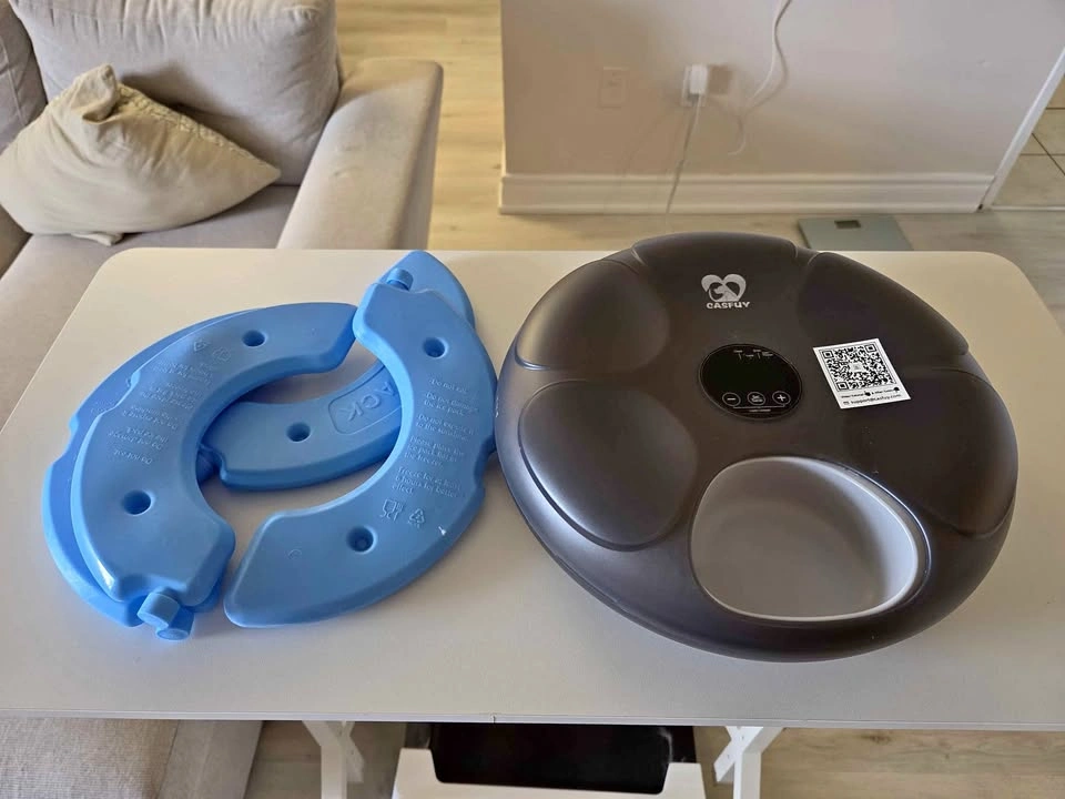 Casfuy Automatic Pet Feeder Wet and Dry Food