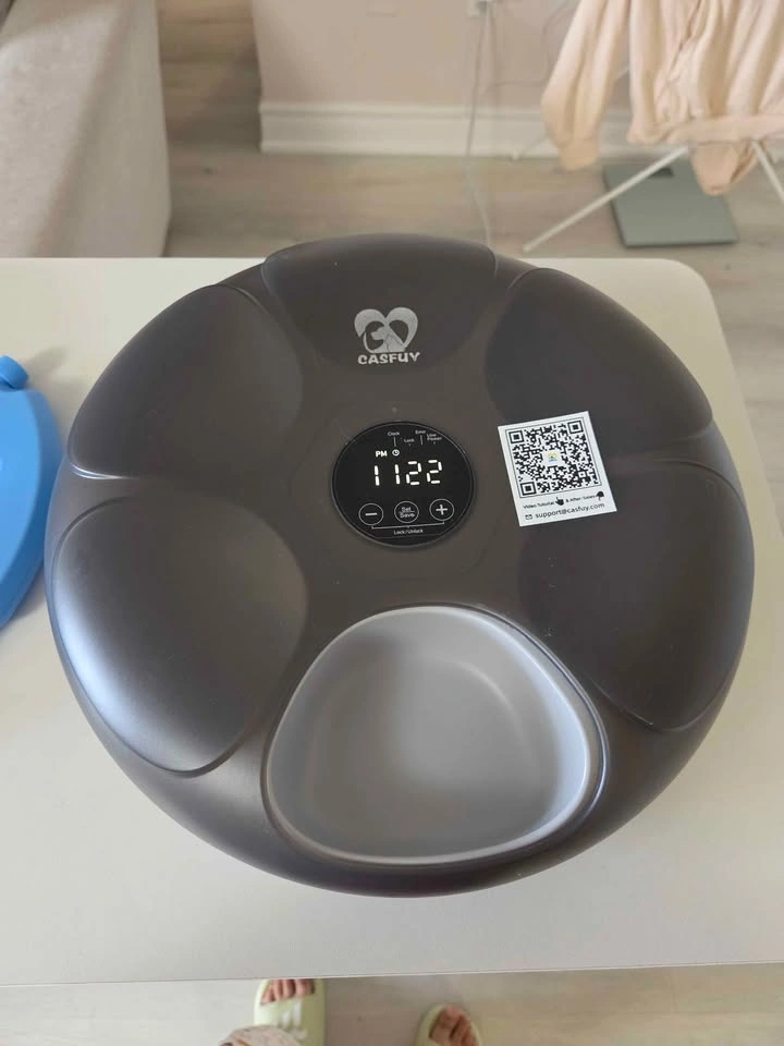 Casfuy Automatic Pet Feeder Wet and Dry Food - photo 5