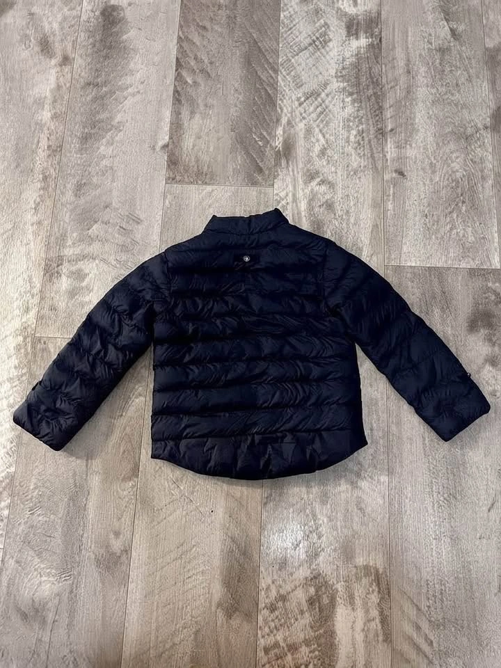Kids Polo Ralph Lauren Navy Blue Puffer Jacket Size 3T - photo 3