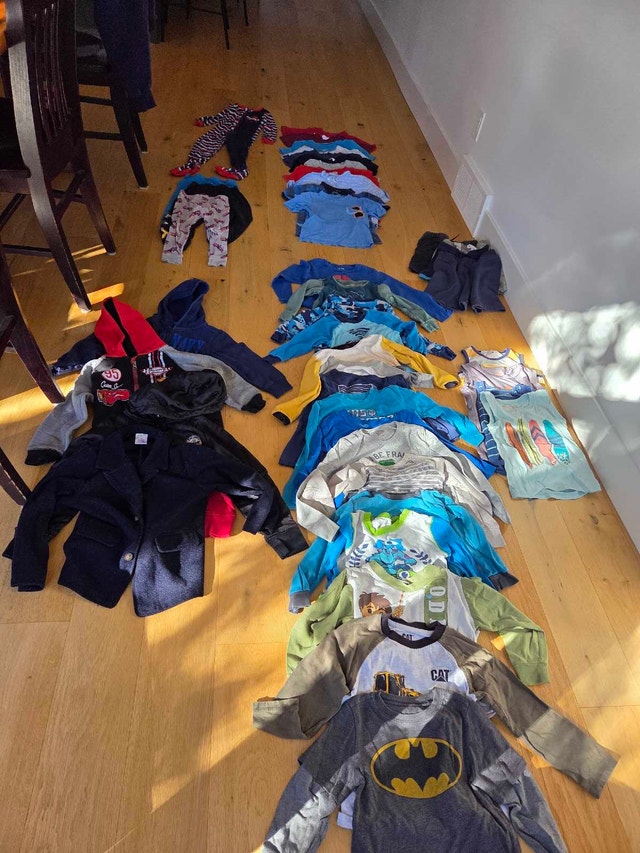 boys 4T clothes full season clothes