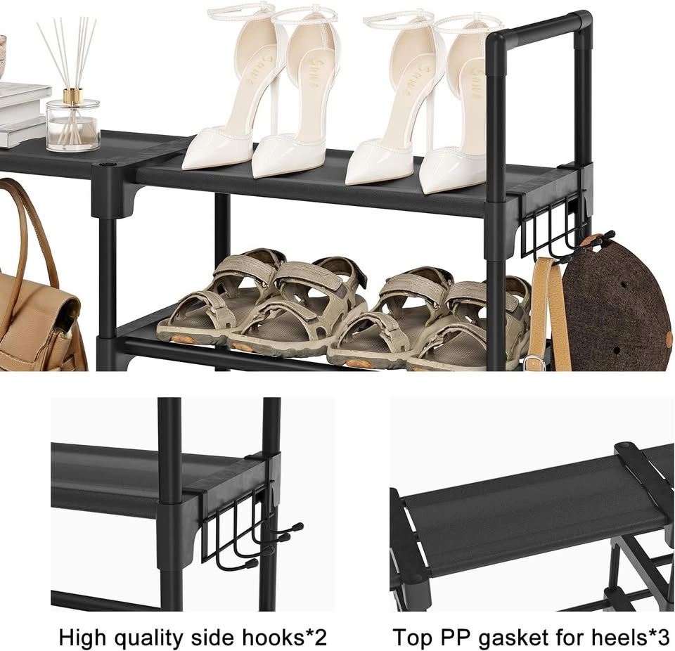 New 9 Tiers Large Shoe Rack Storage Organizer - photo 5